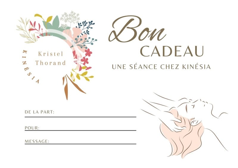 Bon cadeau Kinésia